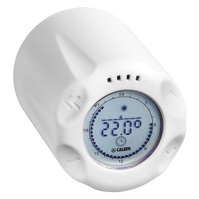 TESTINA TERMOSTATICA C/CRONOTERMOSTATO COD.210500 CALEFFI