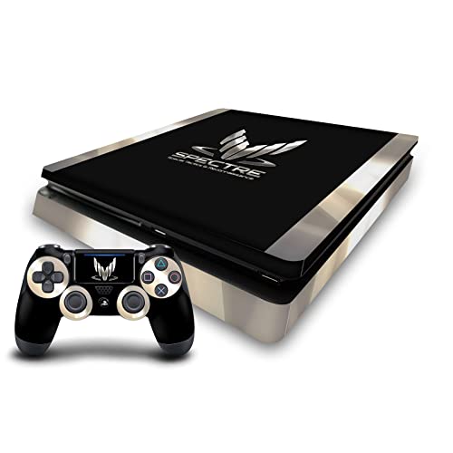 Skin Vinyle PS4 Slim Mass Effect autocollant console de jeu Sony et manette DualShock 4