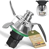 couteau robot vorwerk Facile à utiliser et à nettoyer : grâce à sa conception bien pensée, le couteau mixeur se nettoie facilement à la main ou au lave-vaisselle. De plus, le remplacement du couteau est simple et rapide, vous pouvez donc l'installer vous-même à tout moment sans outils pour garantir une utilisation sans problème.