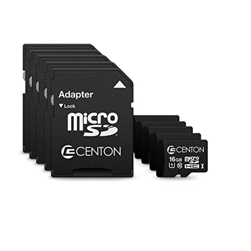 Tarjetas Micro SDHC de la Serie MP Essential UHS1 con Adaptador 16 GB en paquete de 5 piezas