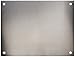 Hoffman A20P16SS6 Panel, NEMA 12, Stainless Steel Type 316, 17.00" x 13.00", Fits 20" x 16"