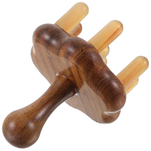 Peigne de massage tête Abaodam en matériau synthétique pour cuir chevelu