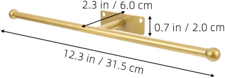 2pcs Gold Metal Grid Wall Jewelry Organizer Necklace Holder and Earring Rack Hanging Shelf for Bracelets Rings and Accessories Storage