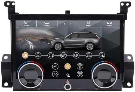 Jiawu Car AC Touchscreen Panel 10in HD Replacement for Sport L494 2013-2017 with Climate Control and Fit for Seat Heating Functions - 5