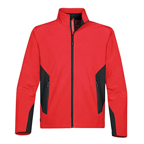Stormtech da Uomo ST802 Pulse Softshell, Uomo, ST802, True Red/Black, L