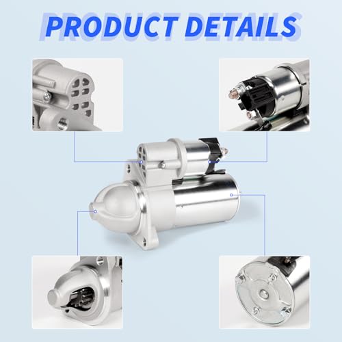 loosoo New Starter Motor 12V 1.2KW CW 13T, 36100-2E551 Compatible with Hyundai Elantra 2014-2020 1.8L/2.0L,Kia Forte 2019-2021 2.0L,Replace 8000604 50006 by loosoo - Used condition - Image 6