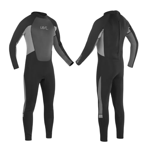 Urban Beach Blacktip Mens Full Length 2mm Summer Wetsuit Stretchy Neoprene Surfing & Diving Suit with UV Protection