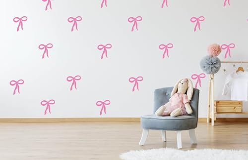 Vinilo decorativo de lazo de 3 pulgadas para pared miniatura 3