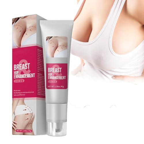 Brustvergrößerung Creme, Po-Lift-Creme, Brustvergrößerungscreme, Brustvergrößerung, Vollere Hüften und Brüste, Gesäß, Brustpflege Creme zur Straffung, Vergrößerung und Volumenbildung der Brust (1PC)