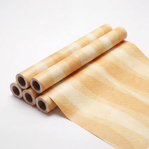 Image of Prettykrafts Hornbean Print Gift Warpping Paper | Pack of 5 | 70x50x0.2 cm | Large Size | Reusable & Eco-Friendly Paper Bags for Gifting, Parties, Return Gifts, Shopping and Special Occasions, Ivory