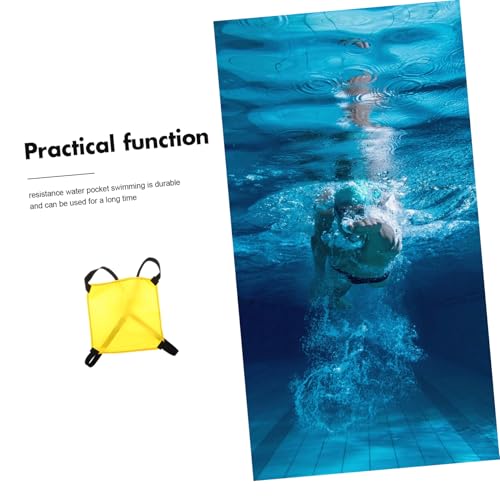 Paracaídas de natación ajustable para entrenamiento de resistencia acuática miniatura 5