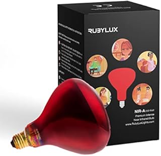 RubyLux NIR-A Near Infrared Bulb Grade A (1 Pack)