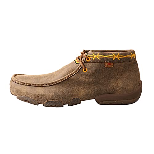 Image of Twisted X Men's 10Th Anniversary Driving Shoes Moc Toe Brown 8.5 D(M) US