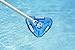 Poolmaster 27514 Clear View Transparent Weighted Triangle Vinyl Liner Swimming Pool Vacuum, Blue