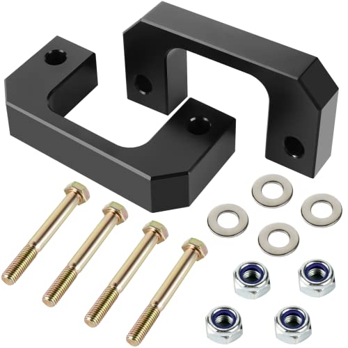 2.5 inch Leveling Lift Kit Compatible with 2007-2020 Chevy Tahoe/ Avalanche 1500/ Silverado 1500/ Suburban 1500 2WD 4WD, 2.5" Lift Level Kit for 2007-2021 GMC Sierra 1500/ Yukon XL 1500 2WD 4WD