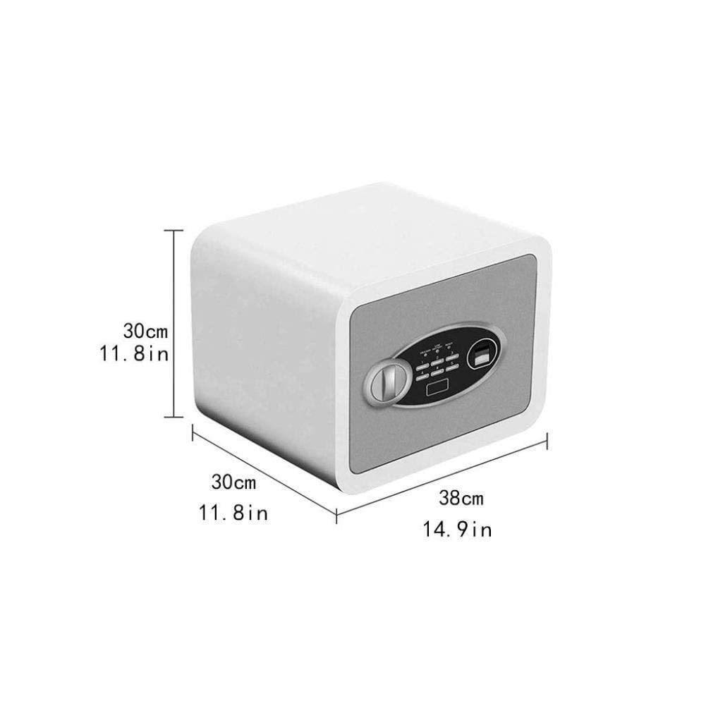Caja Fuerte Ignífuga E Impermeable. Caja De Seguridad para Depósitos. Caja Fuerte De Alta Seguridad con Cerradura De Acero. Cajas Fuertes Y Cerraduras para Guardar Dinero