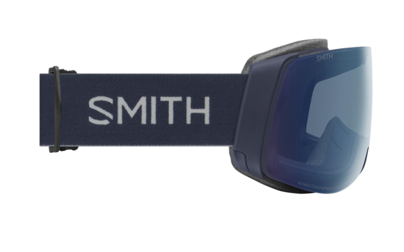 Smith OPTICS 4D MAG gogle narciarskie Royal Navy - ChromaPop Everyday Blue Mirror NOWE
