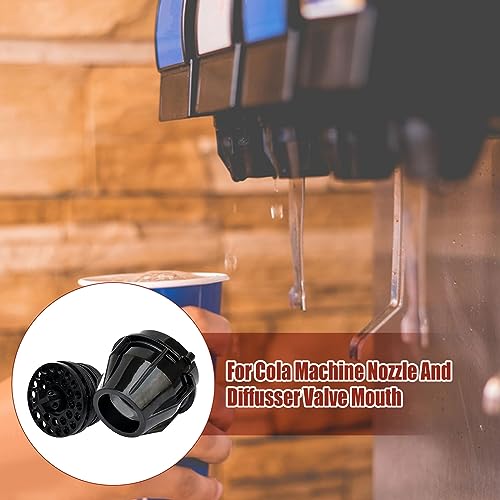 4PCS UF-1 Nozzle and Diffusser Assembly Compatible with Coke UF-1 Soda Inner Outer Valves Repair Soda Maker Replacement