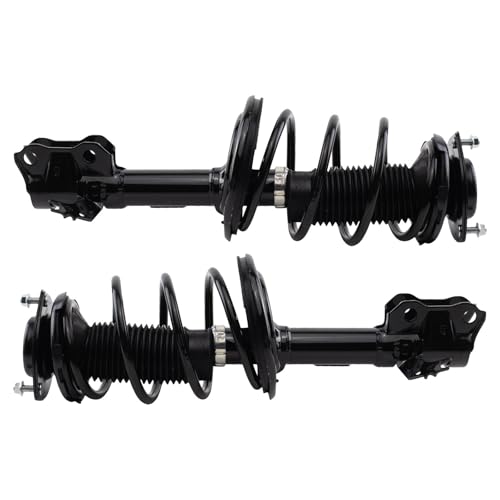 Image of TRQ Front Driver Side Strut and Spring Assembly Set Loaded Pre-Assembled