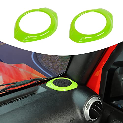 Haut-parleur montant A Jeep Wrangler JK vert enjoliveur intérieur