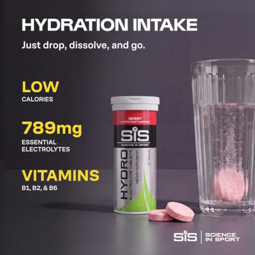 Image of SiS Hydro Tablets, Electrolyte Hydration, No Sugar, Berry, 8-Pack