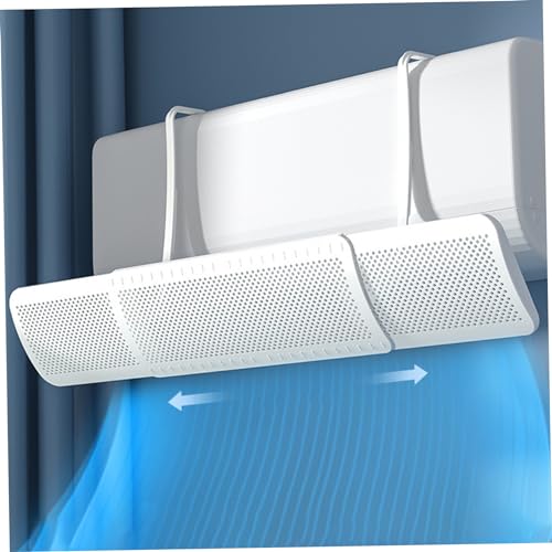 Deflector de aire acondicionado telescópico ajustable para rejilla de ventilación split 6