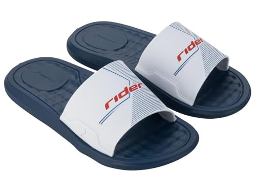 RIDER Step Slide AD, Chanclas Hombre, Blanco, 43 EU