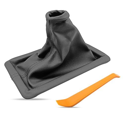 SYudwen Transmission Shifter Boot Cover Shifter Boot Cover Compatible with Fd Mustang 2005-2009 Replaces OE #8R3Z-7277-AA 8R3Z7277AA
