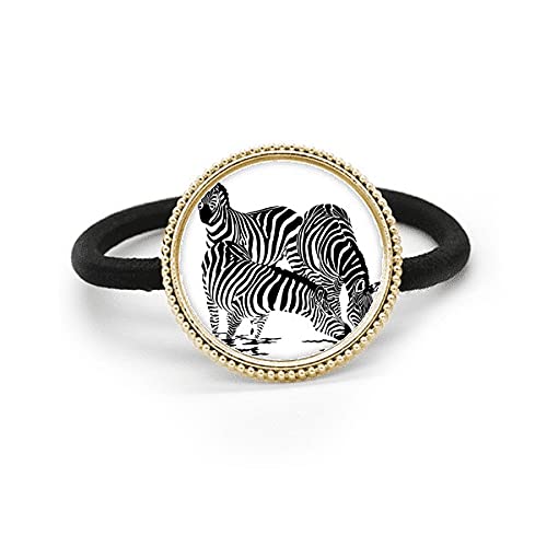 Corbata pelo plata antideslizante con adorno de metal animal art déco para melenas