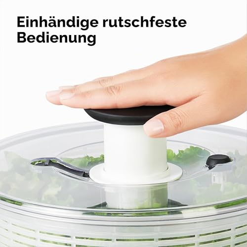 Foto von OXO Good Grips Salatschleuder mit Sieb und Deckel