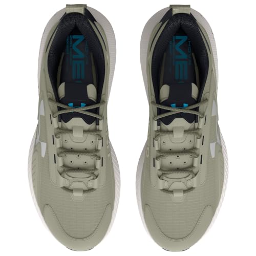 Under Armour Men's UA HOVR Mega 2 MVMNT Sportstyle Shoes Athletic Sneakers (Cosmic Blue/Grove Green/Black/300, US Footwear Size System, Adult, Men, Numeric, Medium, 11)4