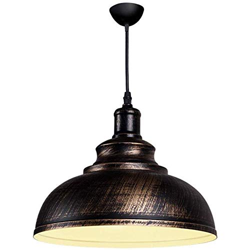 Lámpara de araña, lámpara colgante, lámpara colgante estilo V-intage, lámpara colgante estilo industrial retro, lámpara de techo, lámpara creativa de un solo cabezal para restaurante, cafetería, bar,