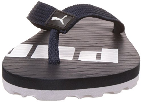 Image of Puma Unisex's Miami Valueline II DP Dark Denim and Puma White Flip Flops Thong Sandals - 11 UK /India (46 EU) (36136507)