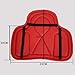 YUZHANGHE Christmas Saddle Tush Cushion Western Long Saddle Pad Horse Riding Seat Saddle Cushion Pad-Red