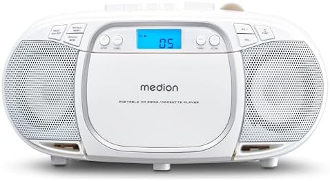 MEDION E66476 Stereo Sound System weiß: Amazon.de: Elektronik & Foto 