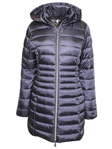 Save The Duck Hooded Iris Coat Women's Zip Front Quilted Jacket