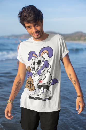 Jordan 5 Concord Goat Skull Bag Man Men's Matching T Shirt, Jordan 5 Concord Shirt to Match Gift for Jordan 5s Tee3