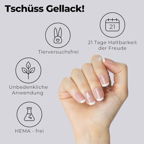 Nagelfolie Miss Sophie Original UV Starterset – Selbstklebende UV Nagelaufkleber