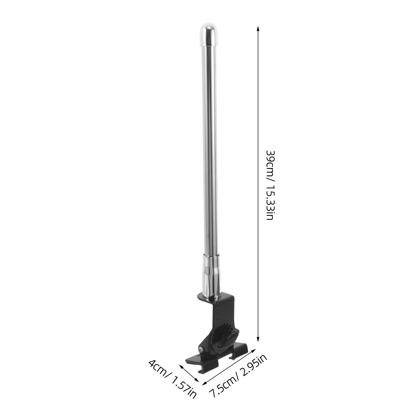Antena para Vehículo - Accesorios Exteriores para Decoración Y Mejora de Señal - Reemplazo de Antena Esencial para Camioneta de 36 Cm (Negro)