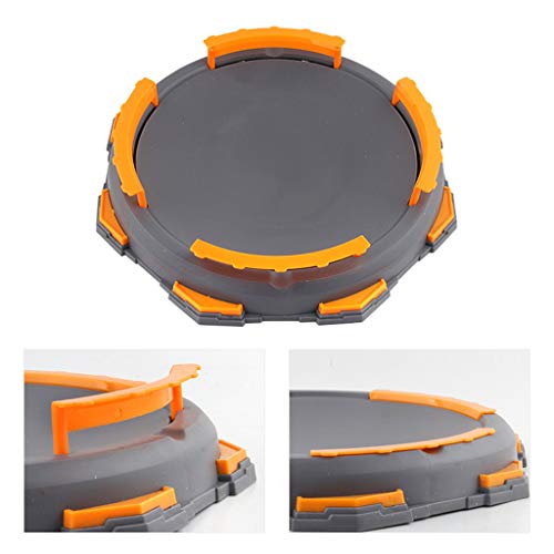 Autone Burst Gyro Arena Disk, Exciting Duel Spinning Top Stadium Battle Plate Toy Accessories Boys Gift Kids Toy (C) - Thumbnail 3