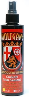 Wolfgang Cockpit Trim Sealant | Interior UV Protection & Restorer for Leather, Vinyl, Plastic, Rubber, Wood & Metal | Prevents Fading, Cracking & Staining | Non-Greasy, Natural Finish | 8 oz.