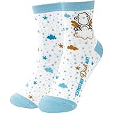 Sheepworld Damen 47803 Schutzengel, Größe 36-40, Damensocken Zaubersocken, Mehrfarbig