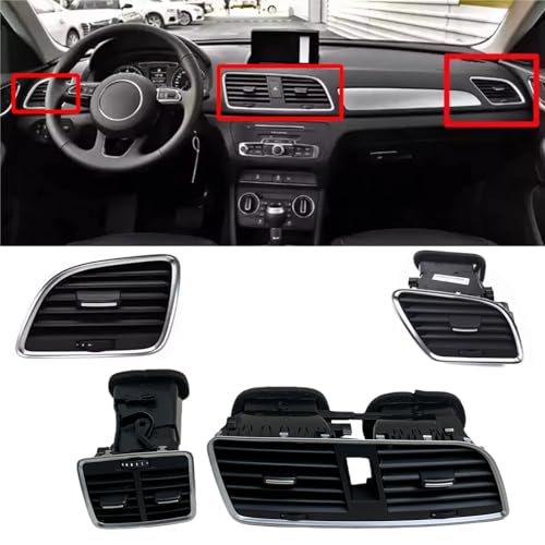Grille d'aération avant de climatisation pour trajets en Q3 2013 à 2018 console centrale - 2