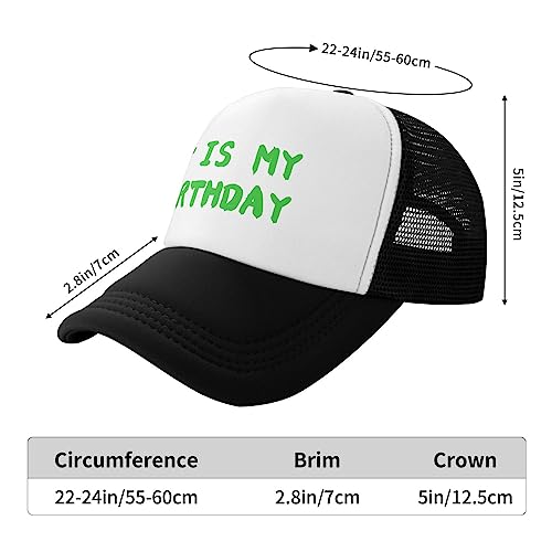Gorra Trucker ajustable para cumpleaños unisex miniatura 5