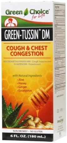 Green Tussin Dm 6 Oz Cough & Chest Congestion Power Full Syntons Relief