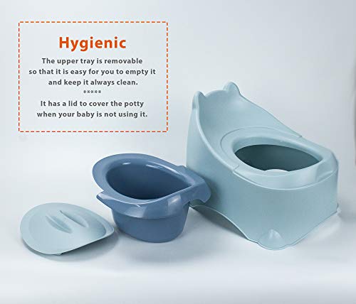 BISOO Plaspotje - Kinder Potje - Kinderpot - Baby's +2 jaar - Voor Meisjes en Jongens - Compact en Draagbaar Toilet… - Afbeelding 3