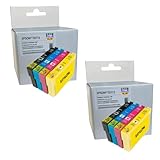 Compatible Pack de 8 Cartouches d\'encre Compatible pour Epson T0715 - C13T07154011 Guépard