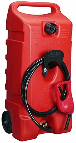 14 Gallon Portable Fuel Gas Tank Jug Container Caddy Transfer Hand Pump Hose