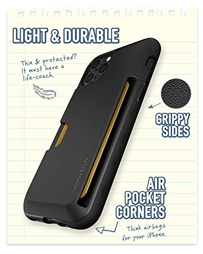 image for Smartish iPhone 11 Pro Wallet Case - Wallet Slayer Vol. 1 [Slim + Prot