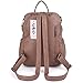 UTO Women Backpack Purse Leather Vegan Ladies Fashion Designer Rucksack Convertible Travel Shoulder Bag with Tassel